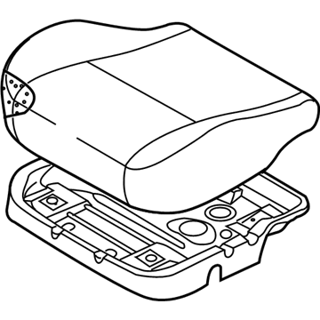 Chevy Seat Cushion Pad - 96989624
