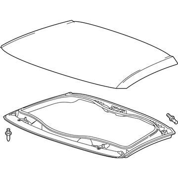 GM 84337514 Roof