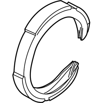 Cadillac Parking Brake Shoe - 12455804