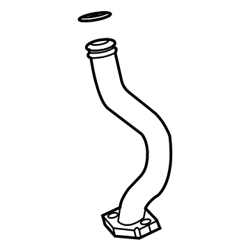 Chevy Silverado 2500 HD Coolant Pipe - 12724548