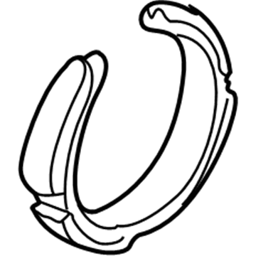 Pontiac Brake Shoe - 18026285