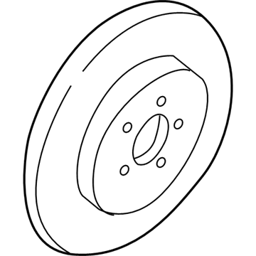 Buick Brake Disc - 19303830