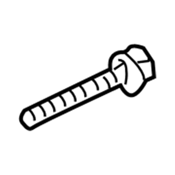 GM 18023069 Caliper Bolt, Front
