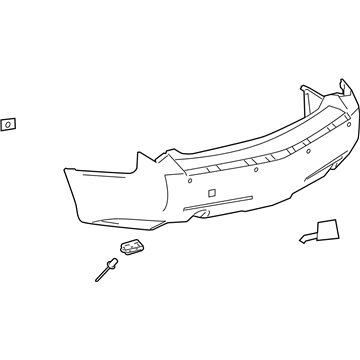 Cadillac CTS Bumper - 20976903