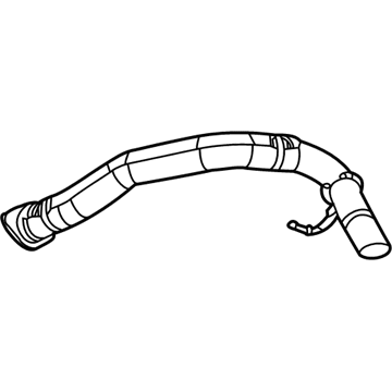 Hummer 94700609 Tail Pipe
