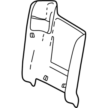 Buick 88993234 Seat Back Panel