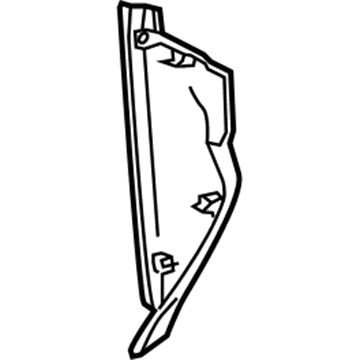 Cadillac Dash Panel Vent Portion Covers - 22897565
