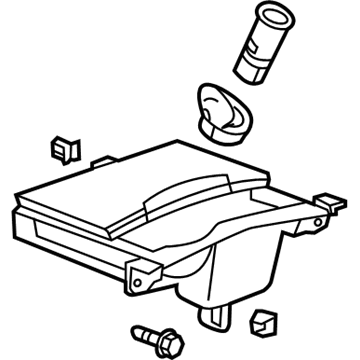 GM 22968059 Compartment, Front
