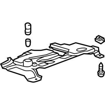 GM 20913191 Lower Insulator, Driver Side