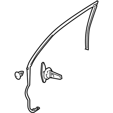 2004 Pontiac GTO Door Seal - 92161630