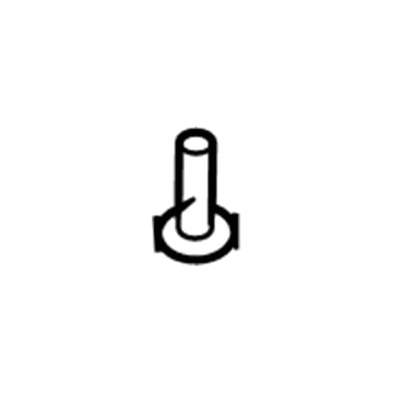 Cadillac 11609539 Bumper Cover Screw