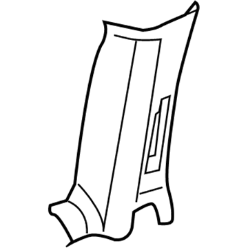 GMC 25853943 Pillar Trim