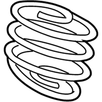 Cadillac DTS Coil Springs - 25910861