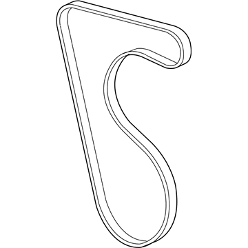 GM 12637200 Serpentine Belt