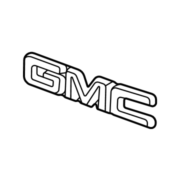 GMC 84701879 Emblem