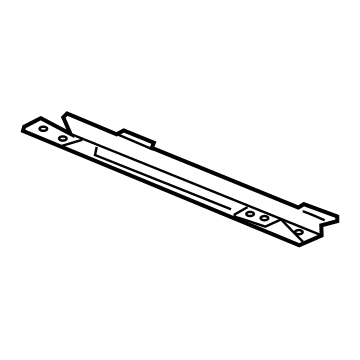 GM 84306875 Rail, Jet Black, Driver Side