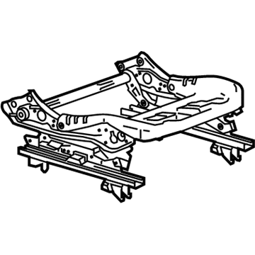 GM 13506152 Cushion Frame, Front