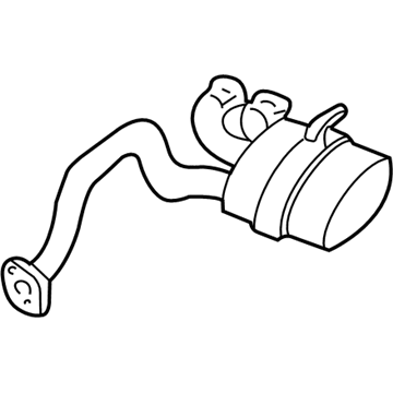2004 Chevy Corvette Muffler - 10318352