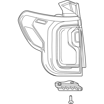 GMC Tail Light - 84709442