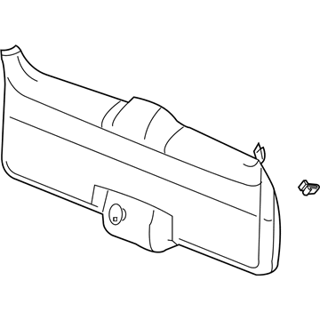 Chevy 15136277 Lower Trim Panel
