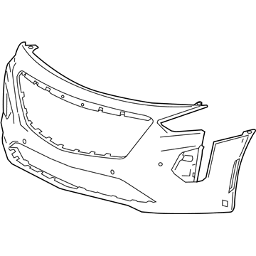 Cadillac CT6 Bumper - 84713014