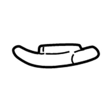 GM 10264413 Reflector, Front Driver Side