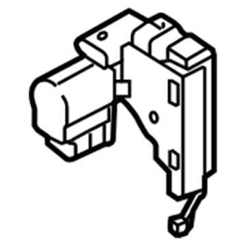 Chevy Aveo Door Lock - 96236255