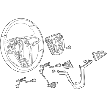 Buick Encore Steering Wheel - 95388223