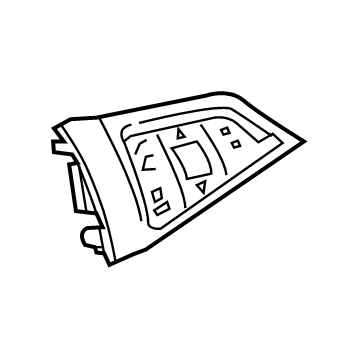 GM 42391498 Radio Switch, Jet Black