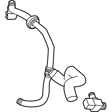 Cadillac Brake Booster Vacuum Hose - 23175900