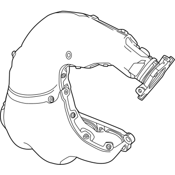 Chevy Corvette Exhaust Manifold - 12716153
