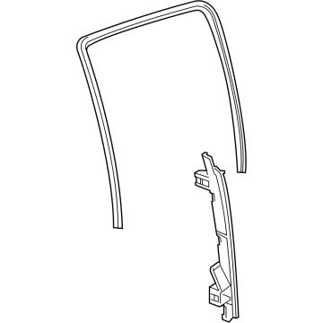 Chevy Colorado Weather Strip - 86795990