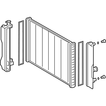 Pontiac Vibe Radiator - 19205591
