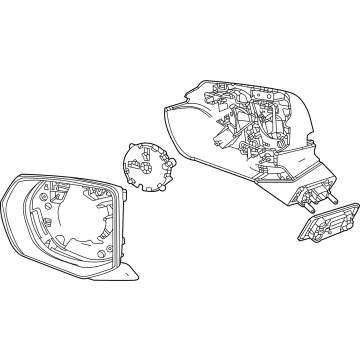 Chevy Mirror Cover - 84977311