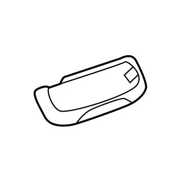 GM 84498397 Shift Panel Bezel, Front