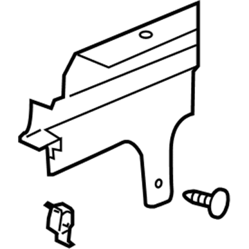 Chevy 15144061 Splash Shield