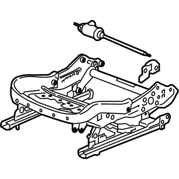 GM 13513082 Cushion Frame, Front