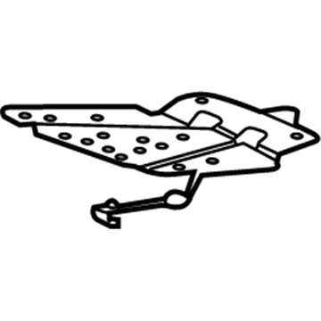 GM 84020192 Seat Cushion Heater, Front