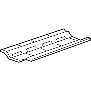 Chevy Camaro Oil Pan Baffle - 12644848