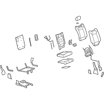 Buick 25783045 Seat Assembly