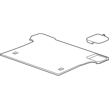 GM 84648336 Floor Cover, Rear