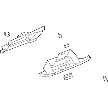 Chevy 20925886 Glove Box Assembly