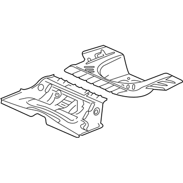 2014 Cadillac CTS Floor Pan - 25978220
