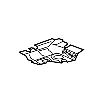 GM 23201414 Lower Reinforcement, Passenger Side