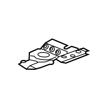 GM 23201413 Lower Reinforcement, Driver Side