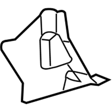 GM 15241325 Cowl Trim, Front Driver Side