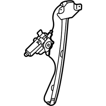 Chevy Malibu Window Regulator - 15142956
