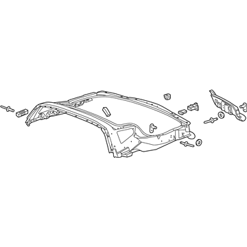 GM 23273261 Opening Frame, Rear