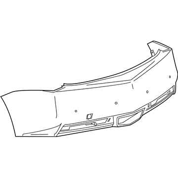Cadillac Bumper - 22816693