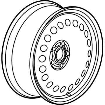 2019 Chevy Trax Spare Wheel - 42621334